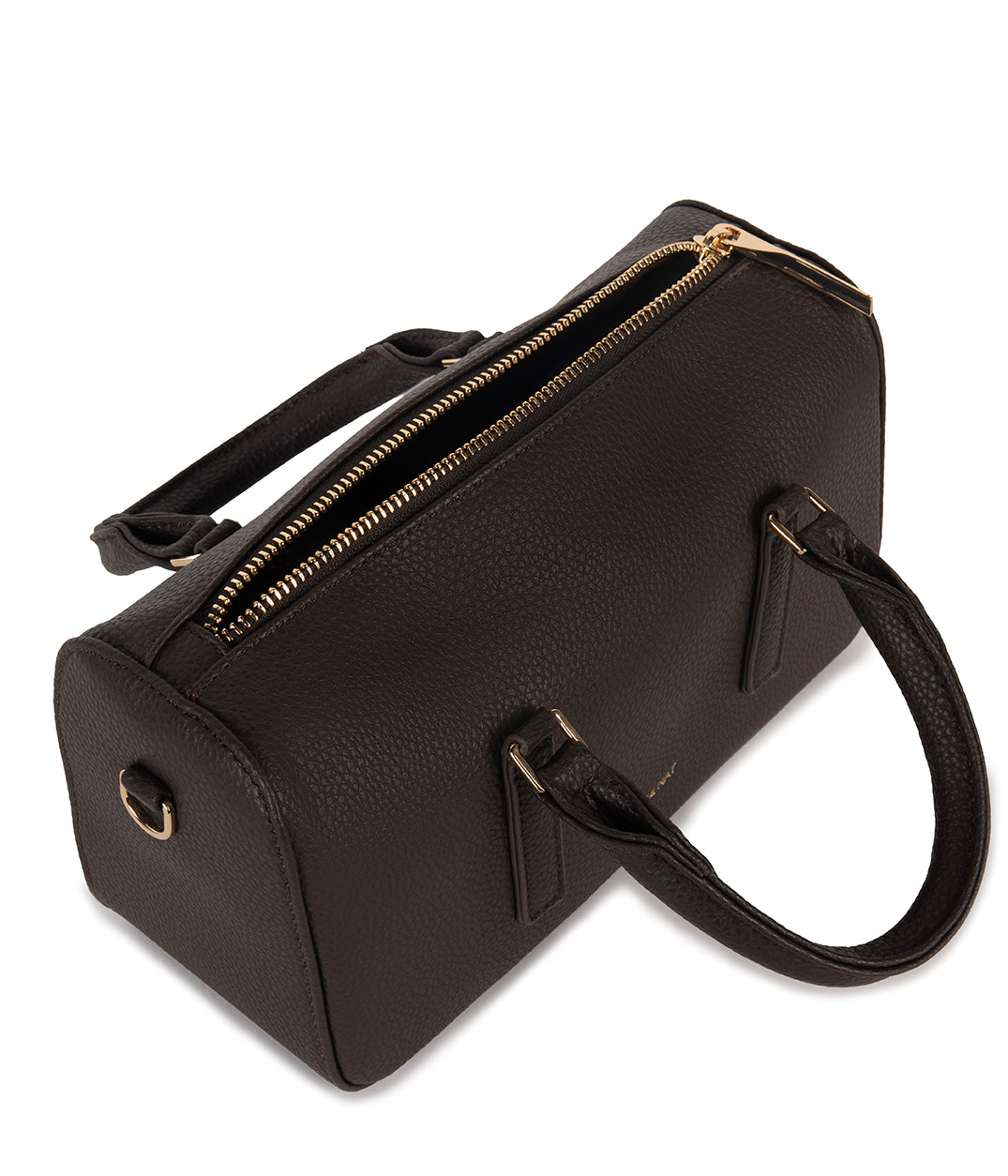 LUCE Vegan Crossbody Bag - Grain | Color: Fudge - variant::fudge