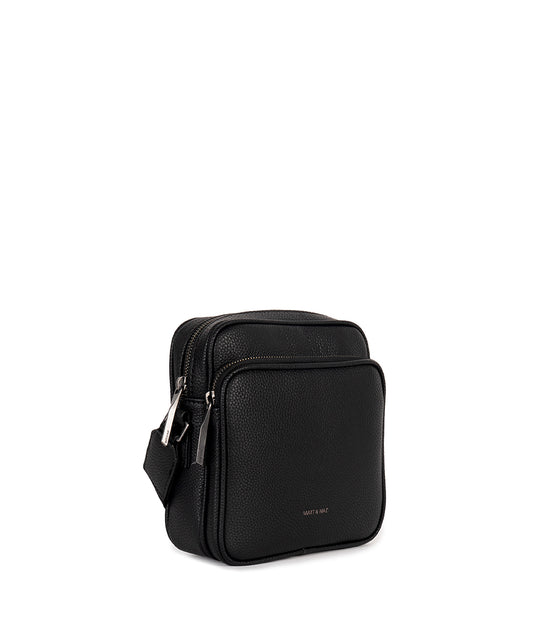 MARC Vegan Crossbody Bag - Grain | Color: Black - variant::black