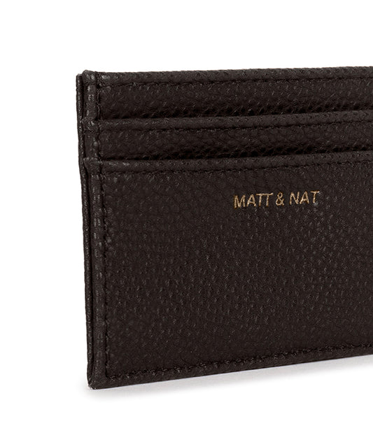 MAX Vegan Card Holder - Grain | Color: Fudge - variant::fudge