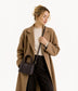 MOLA Vegan Crossbody Bag - Grain | Color: Fudge - variant::fudge