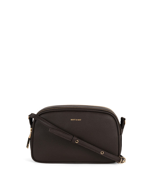 PAIR Vegan Crossbody Bag - Grain | Color: Fudge - variant::fudge