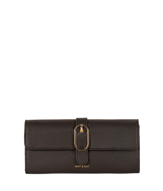 SEUN Vegan Wallet – Grain | Color: Fudge - variant::fudge