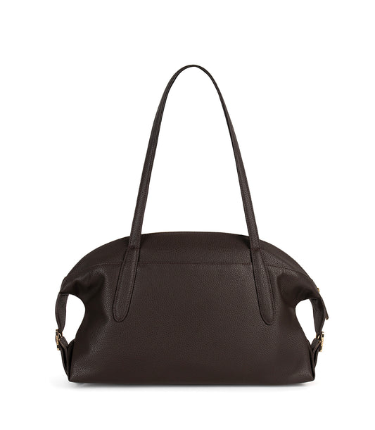 Vania Vegan Tote Bag – Grain | Color: Fudge - variant::fudge