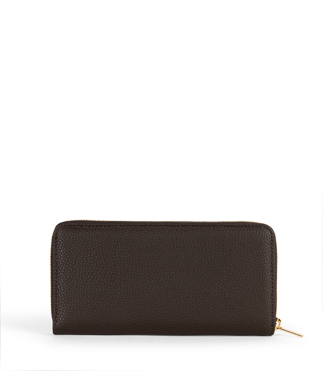CENTRAL Vegan Wallet - Grain | Color: Fudge - variant::fudge