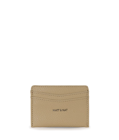 JUNYA Vegan Card Holder - Grain | Color: Almond - variant::almond