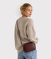 PAIR Vegan Crossbody Bag - Grain | Color: Fudge - variant::fudge