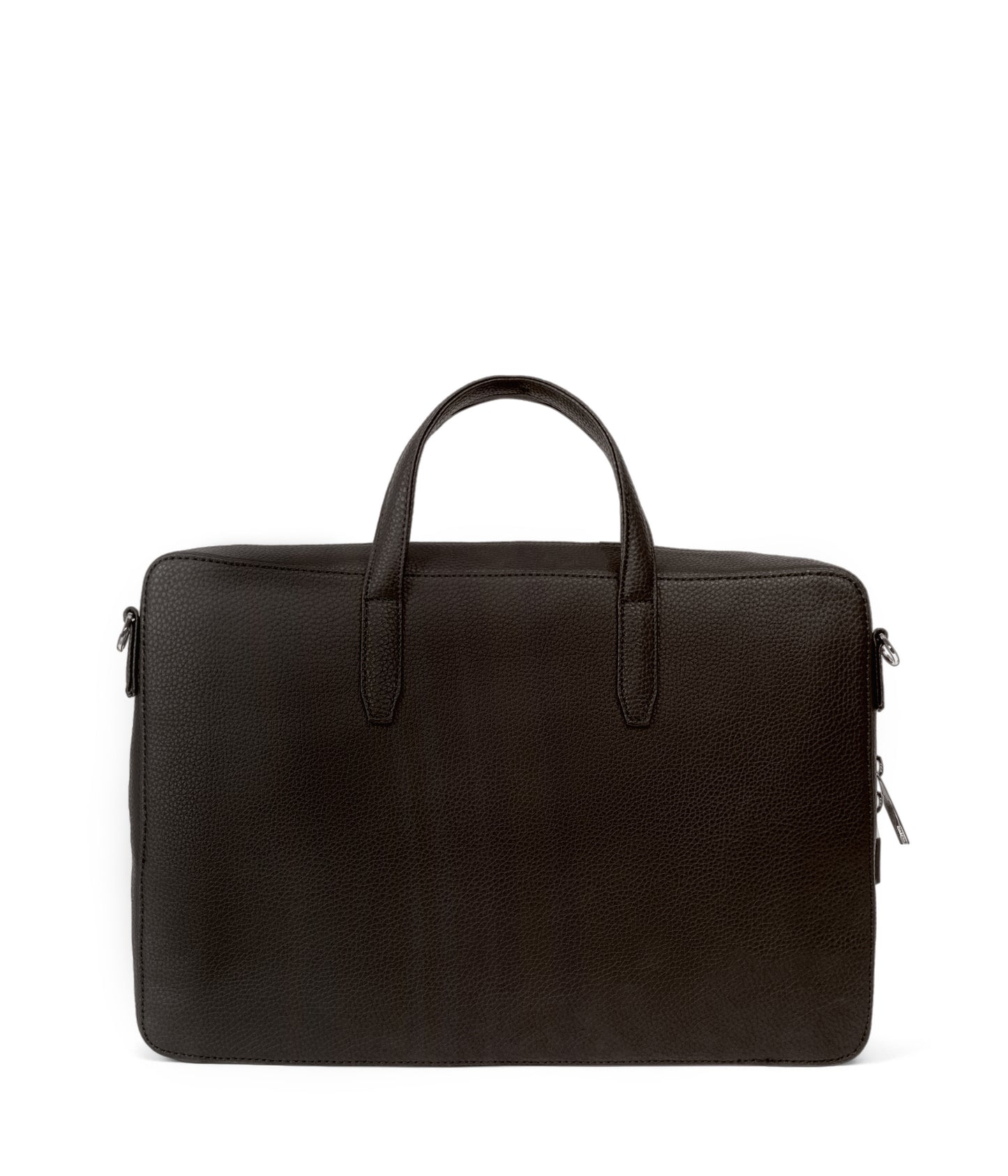 TOM Vegan Briefcase - Grain | Color: Fudge - variant::fudge