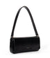 ENA Vegan Shoulder Bag - Groove | Color: Black - variant::black