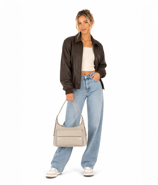 BEL Vegan Shoulder Bag - Theme | Color: Tofully - variant::tofully
