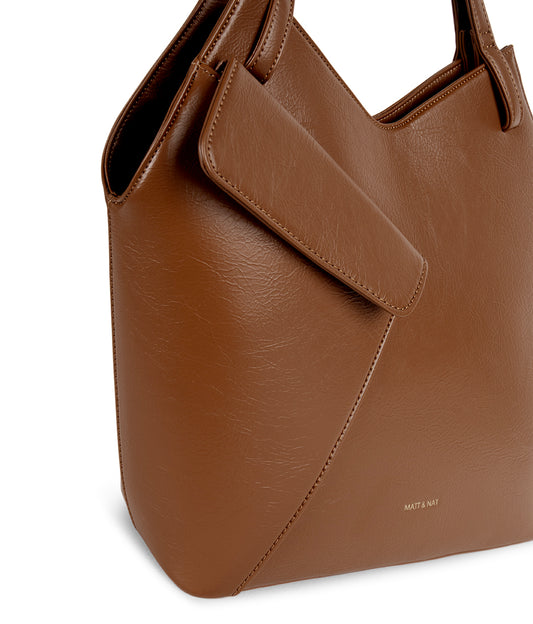 GIANI SM Vegan Tote – Theme | Color: Rust - variant::rust
