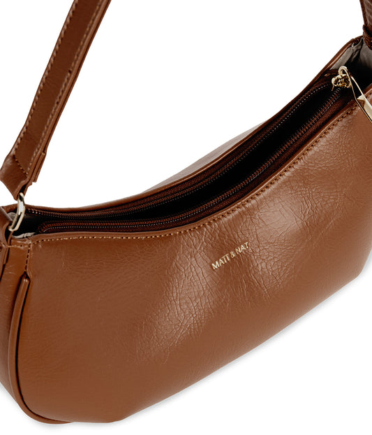 MARI Vegan Shoulder Bag - Theme | Color: Rust - variant::rust