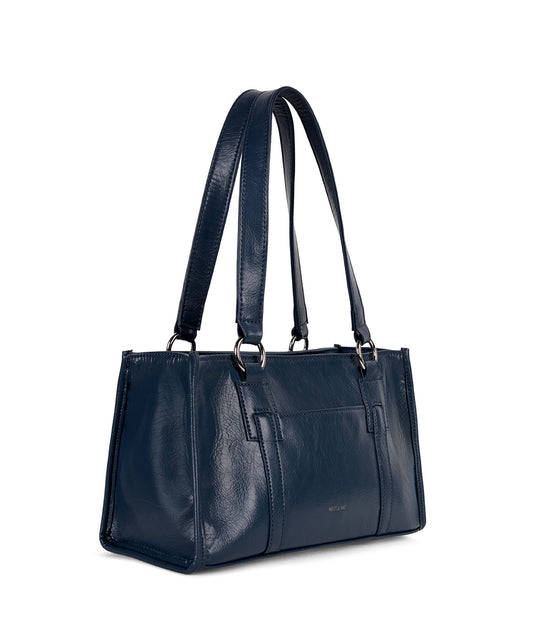 ZARIA Vegan Tote Satchel Bag - Theme | Color: Lunar - variant::lunar