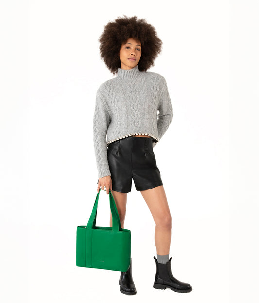 GARNI Vegan Tote Bag - Forum | Color: Pickle - variant::pickle
