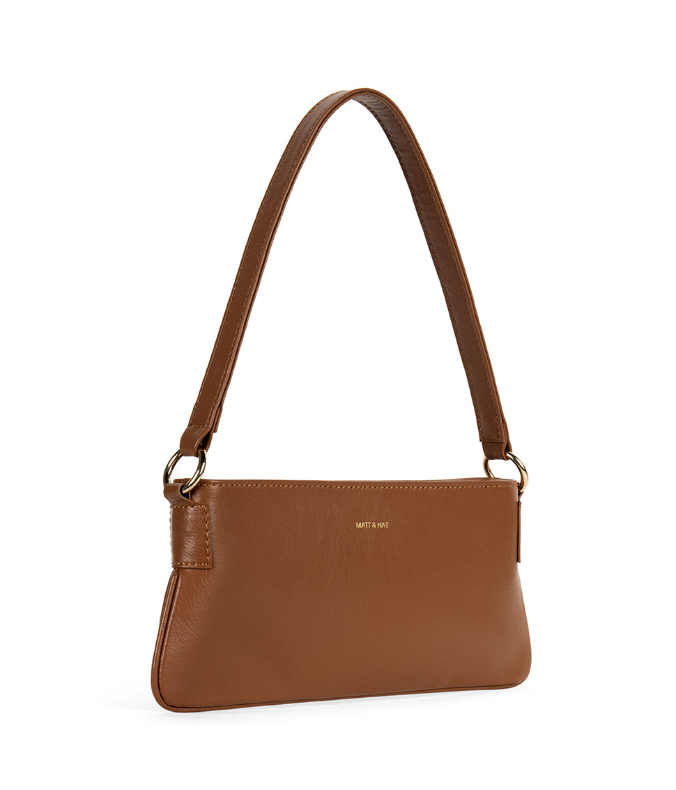 YVONNE Vegan Shoulder Bag - Theme | Color: Rust - variant::rust