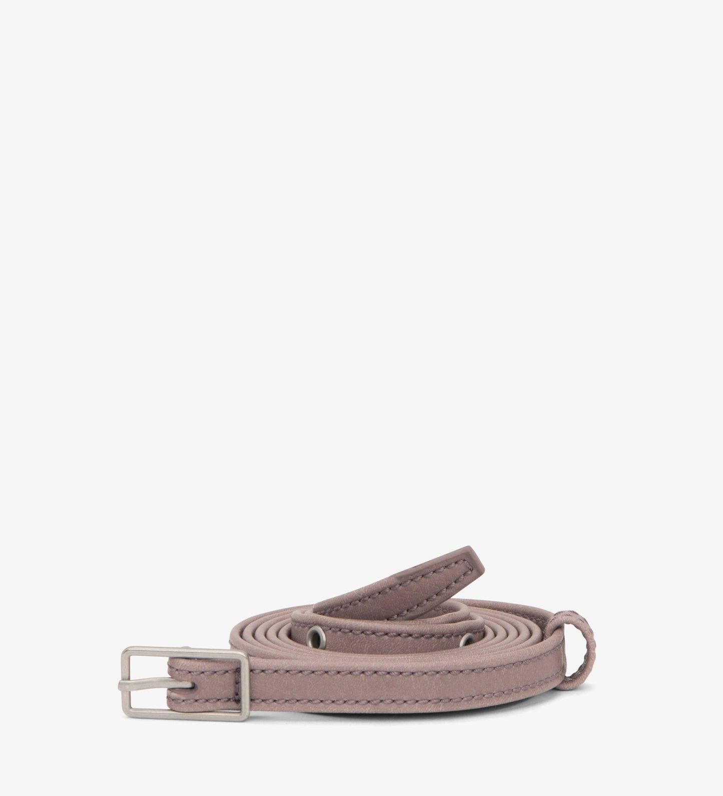 MARION Women's Vegan Skinny Belt | Color: Pink - variant::orchid