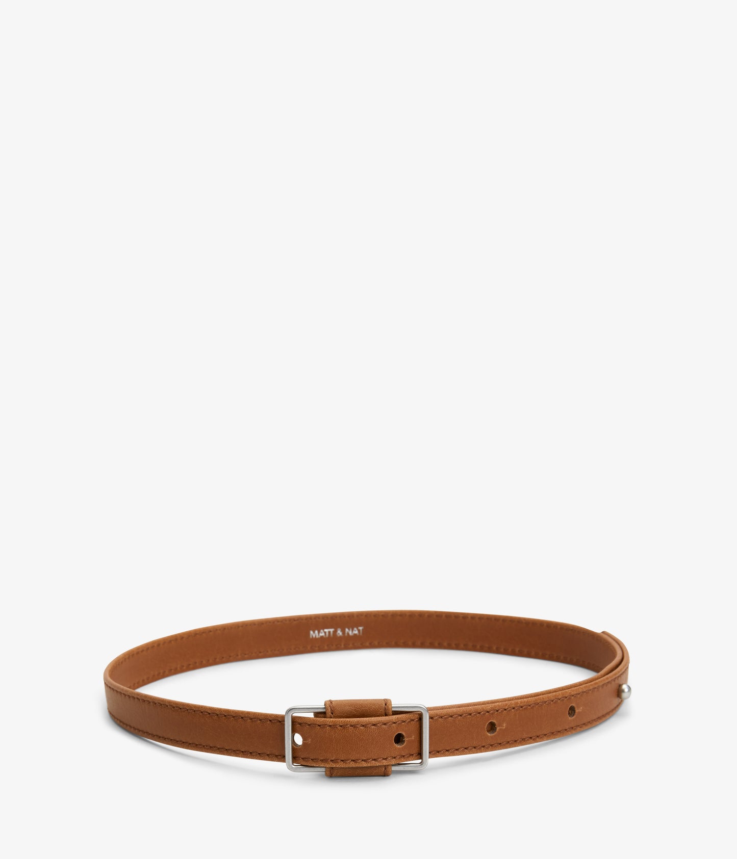 YOKO Women's Vegan Leather Belt | Color: Chili- variant::Chili