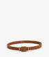 YOKO Women's Vegan Leather Belt | Color: Chili- variant::Chili