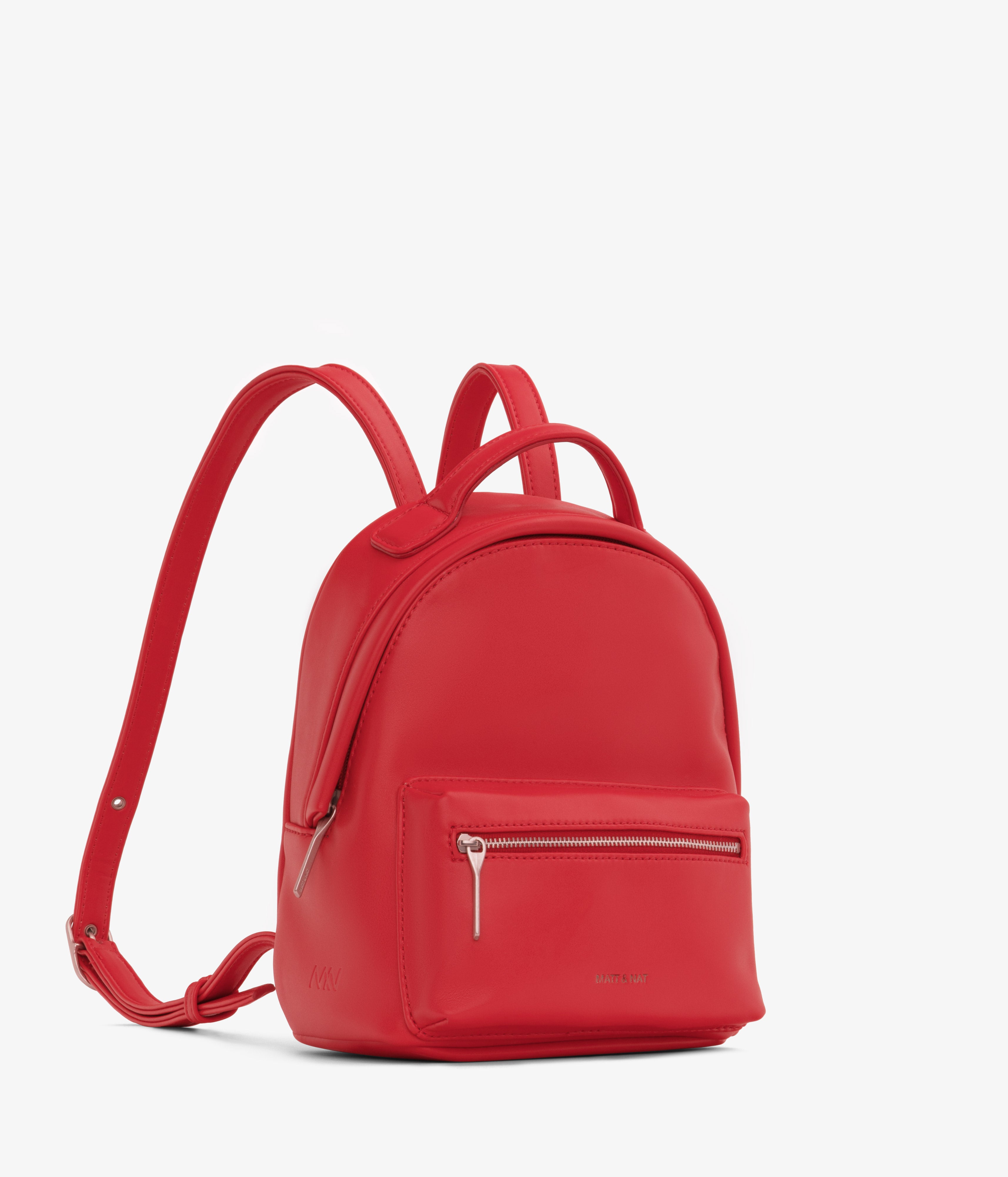 bali mini mini backpack Matt & Nat BALIMINI Vegan - Loom front zipper pocket Matt & Nat Bali Mini