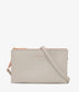 TRIPLET Vegan Crossbody Bag - Loom | Color: Stone- variant::Stone