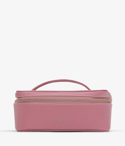 JULE Vegan Vanity Case - Vintage | Color: Pink - variant::berry