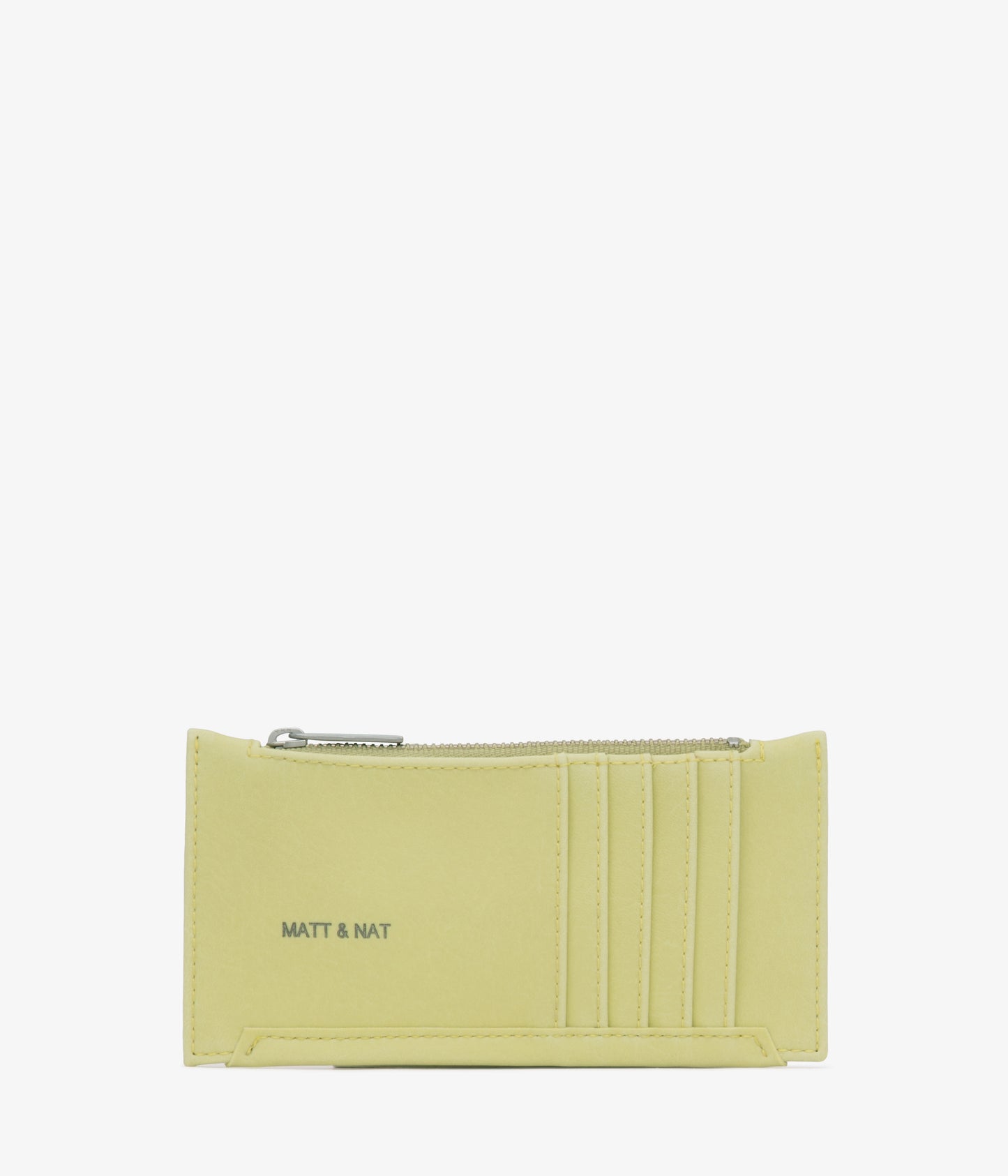 JESSE Slim Vegan Wallet - Vintage | Color: Cactus- variant::Cactus