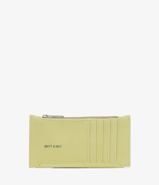 JESSE Slim Vegan Wallet - Vintage | Color: Cactus- variant::Cactus