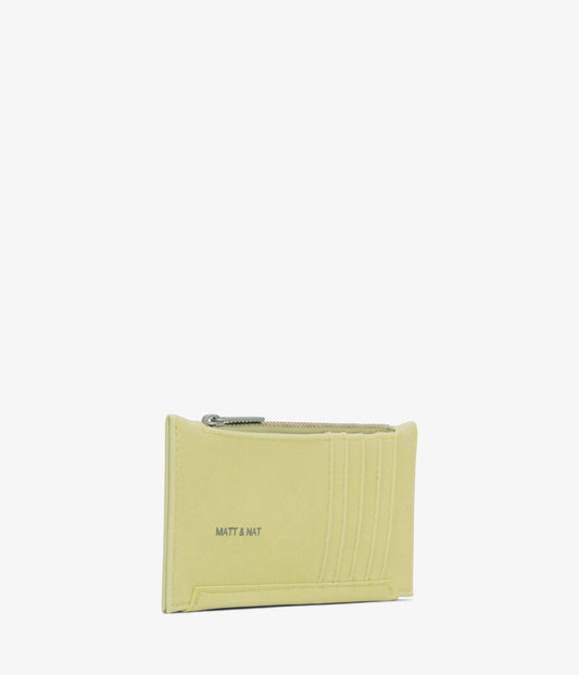 JESSE Slim Vegan Wallet - Vintage | Color: Cactus- variant::Cactus