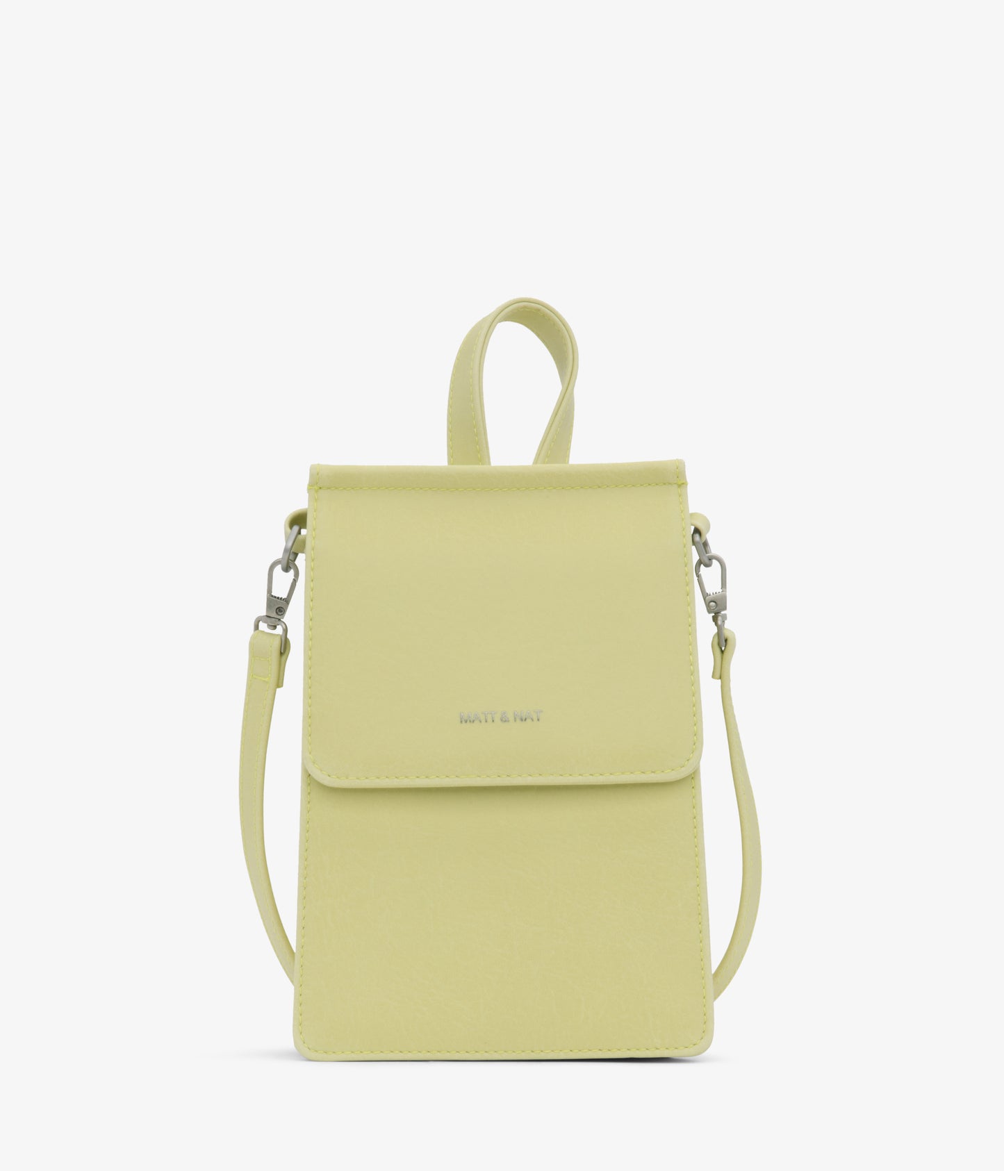 THESSA Vegan Crossbody Bag - Vintage | Color: Green - variant::cactus