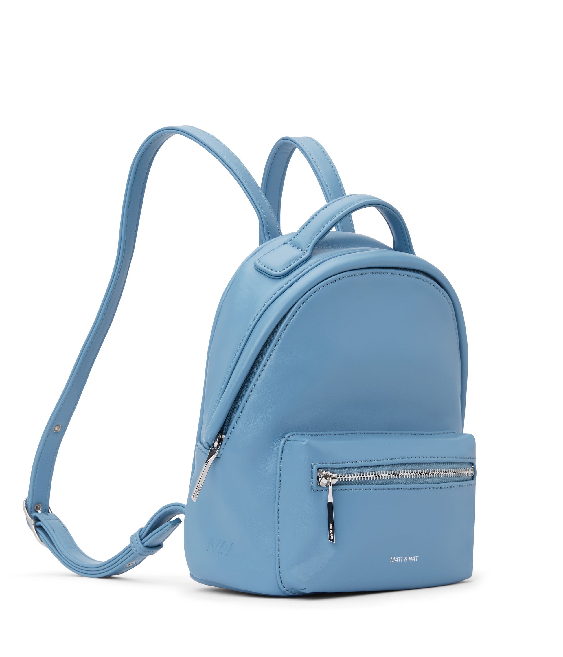 BALIMINI Vegan Mini Backpack - Loom | Color: Blue - variant::liquid
