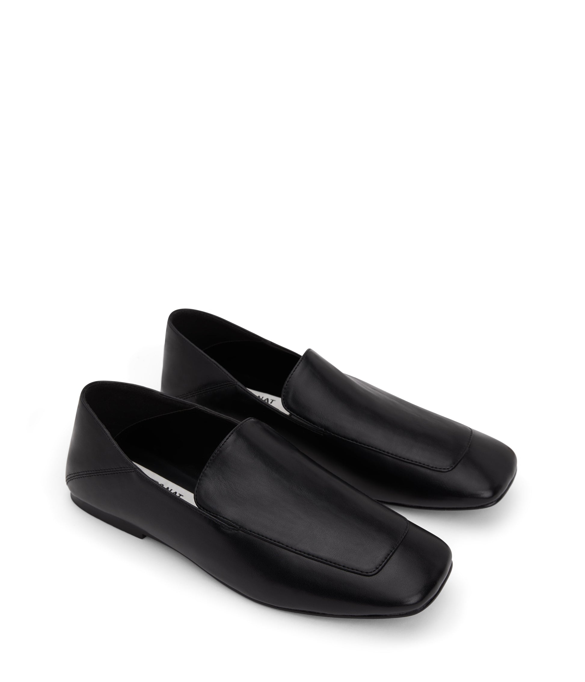 PRIJA Women's Vegan Comfort Loafers | Color: Black - variant::black