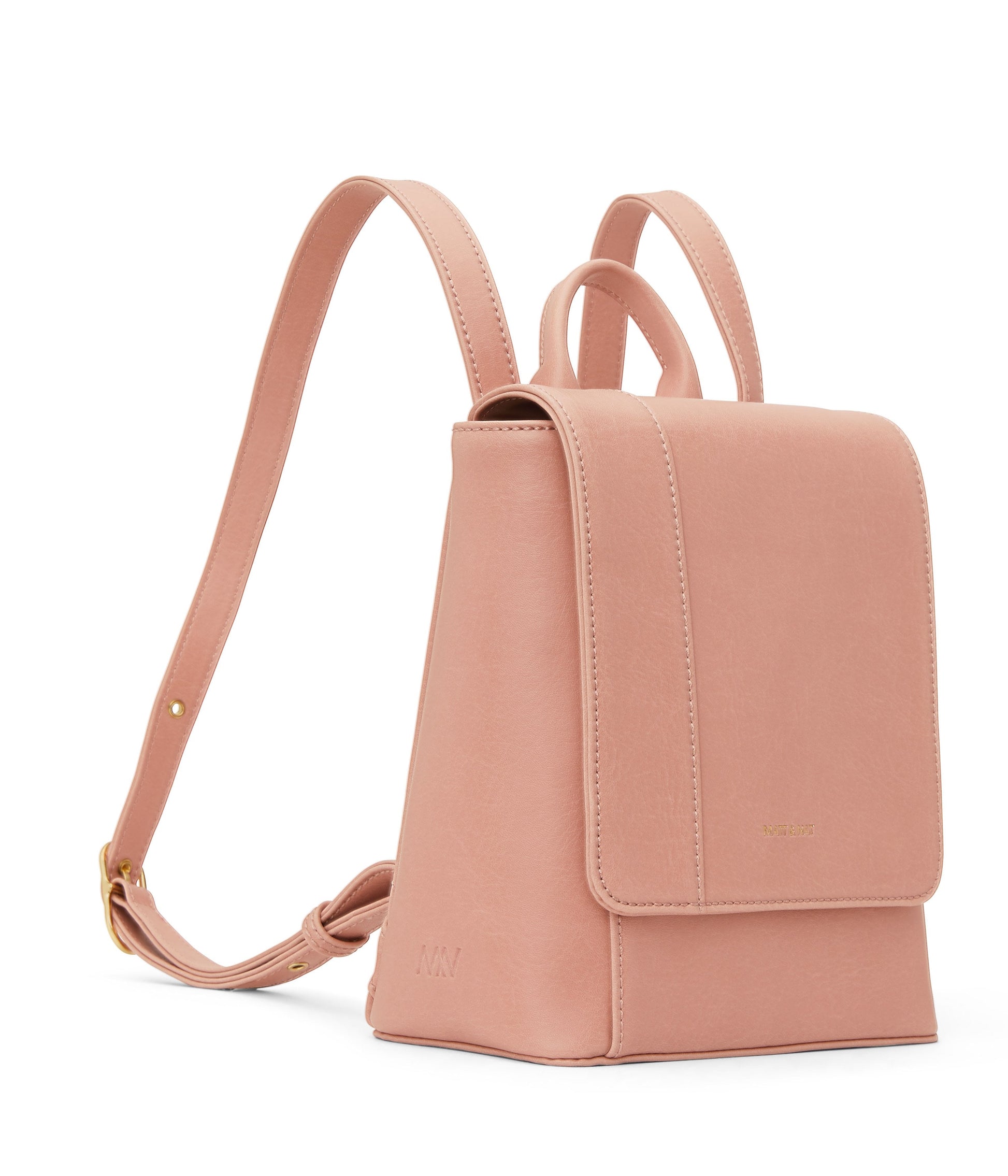 DEELY Vegan Mini Backpack - Vintage | Color: Pink - variant::ceramic