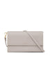 DREWLG Large Vegan Crossbody Bag - Vintage | Color: Grey - variant::pearl