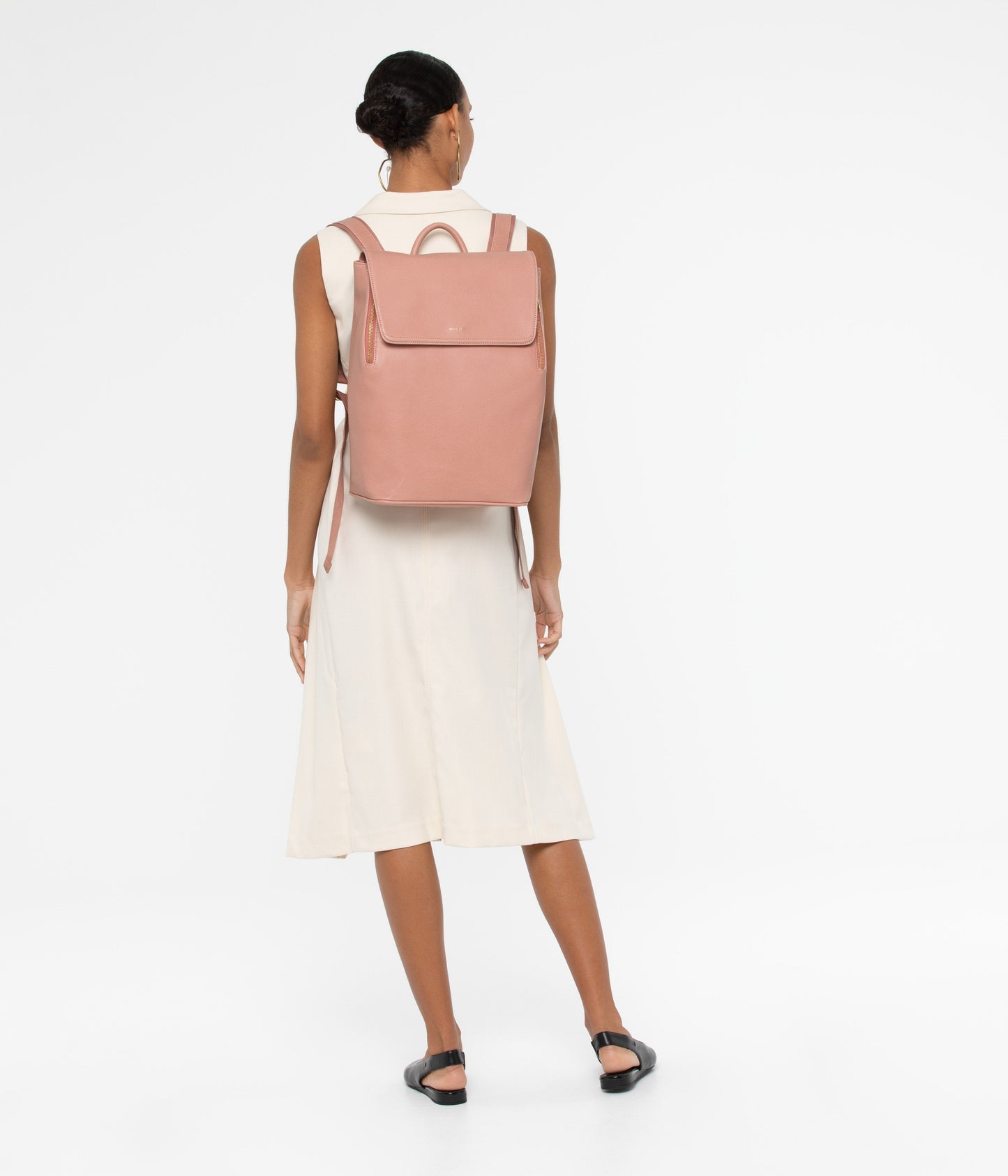 FABI Vegan Backpack - Vintage | Color: Pink - variant::ceramic