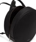 Kiara Vegan Round Backpack- Vintage | Color: Black- variant::Black
