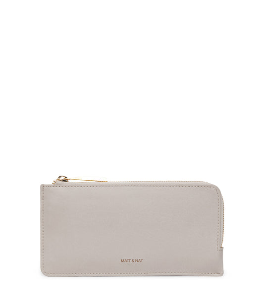 SEVA Vegan Wallet - Vintage | Color: Pearl- variant::Pearl