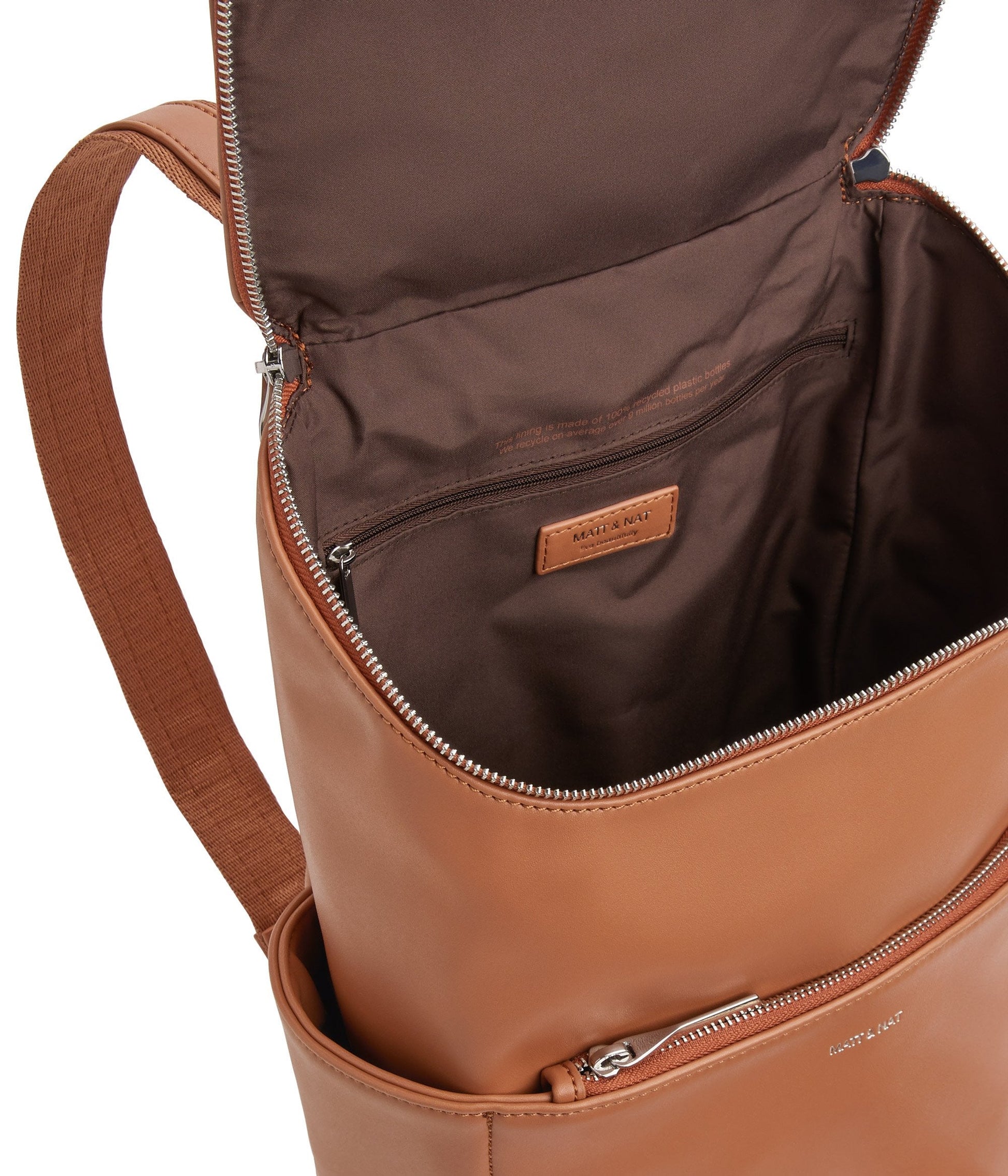 BRAVE Vegan Backpack - Loom | Color: Tan - variant::maple