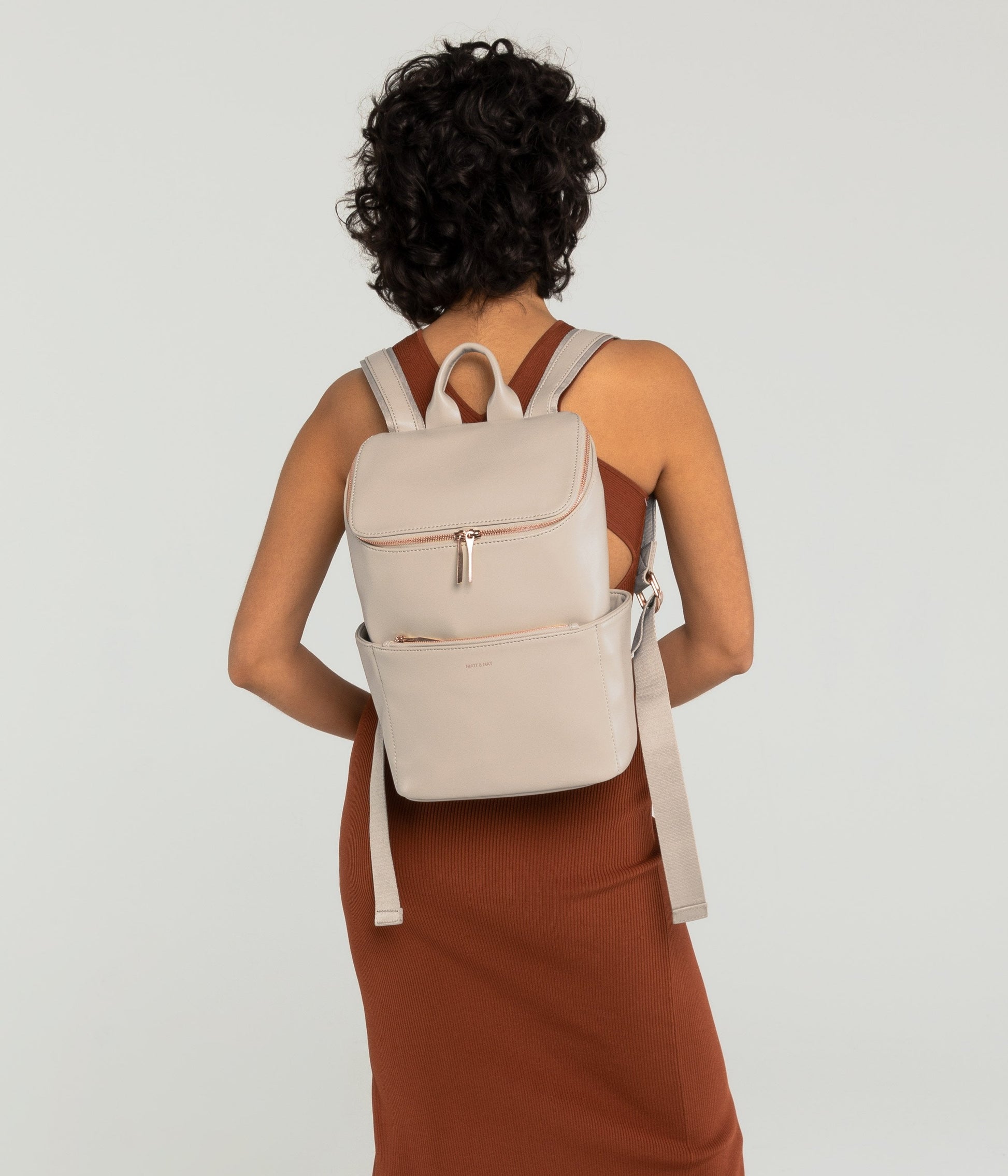 BRAVE Vegan Backpack - Loom | Color: Beige - variant::veil