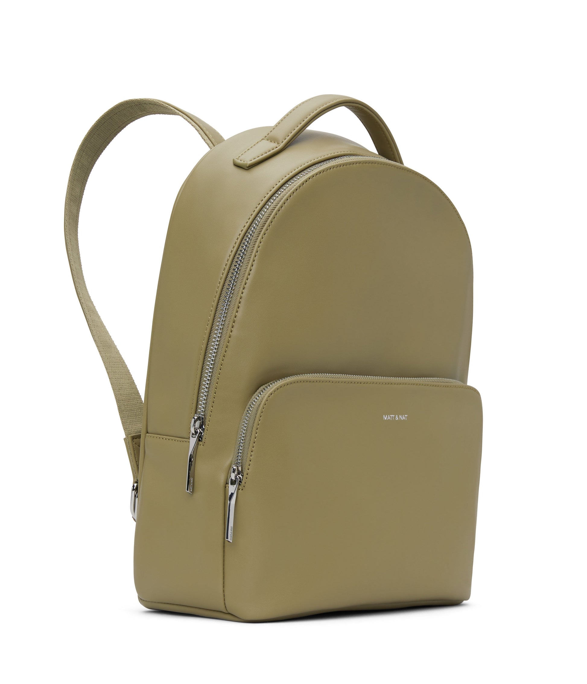 CARO Vegan Backpack - Loom | Color: Green - variant::ivy