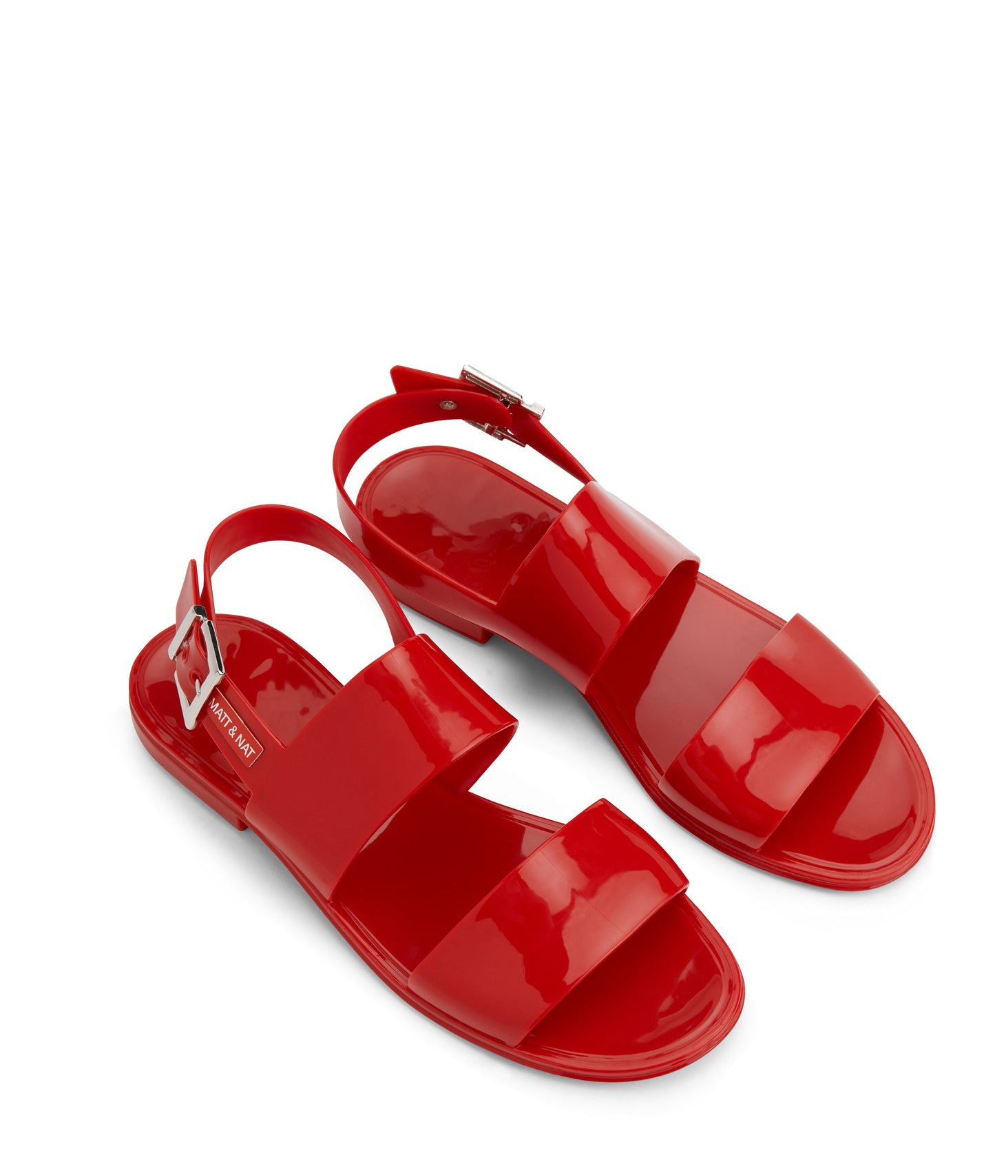 GLAM Women's Vegan Waterproof Sandals | Color: Red - variant::red