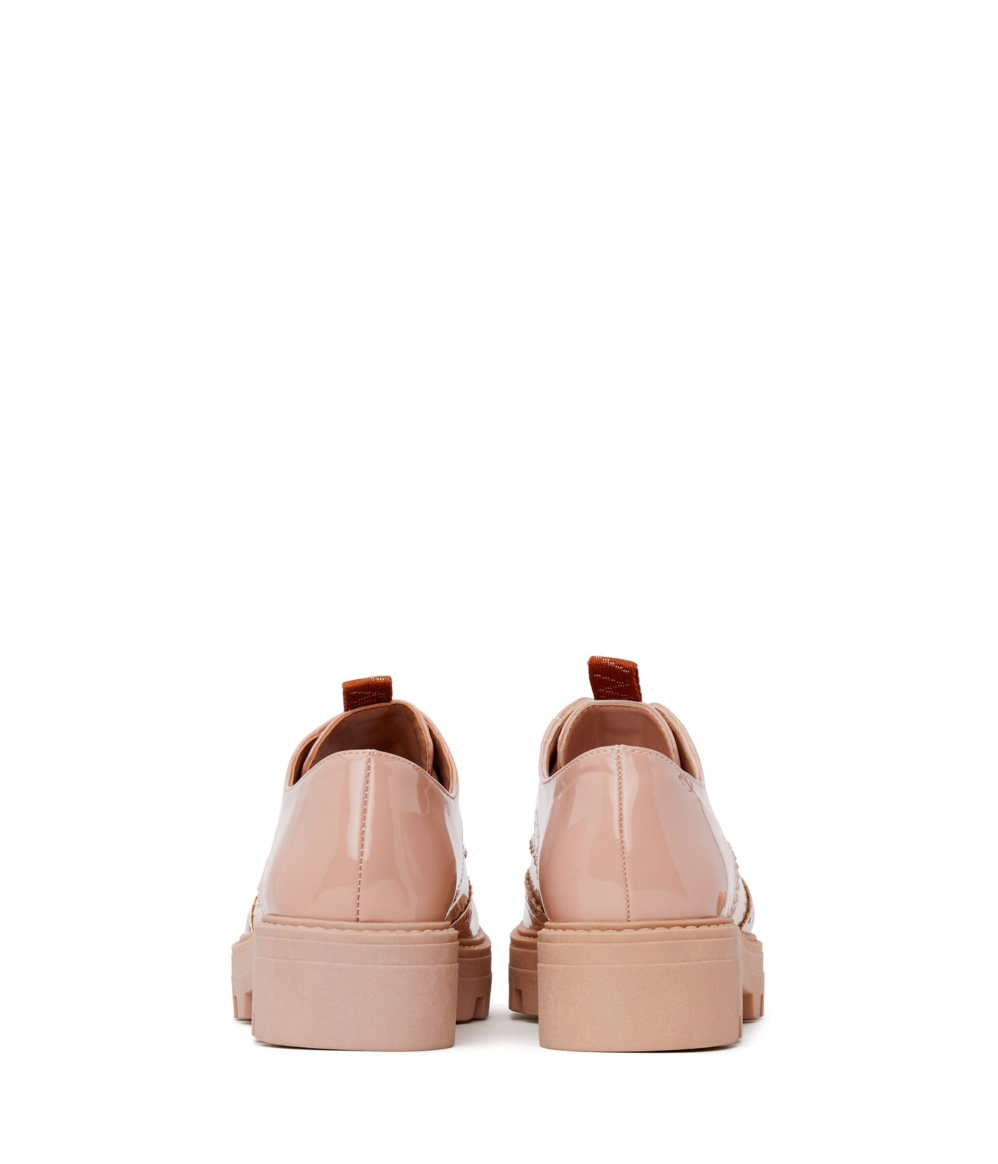 ITZA Women's Vegan Oxford Shoes | Color: Beige - variant::nude