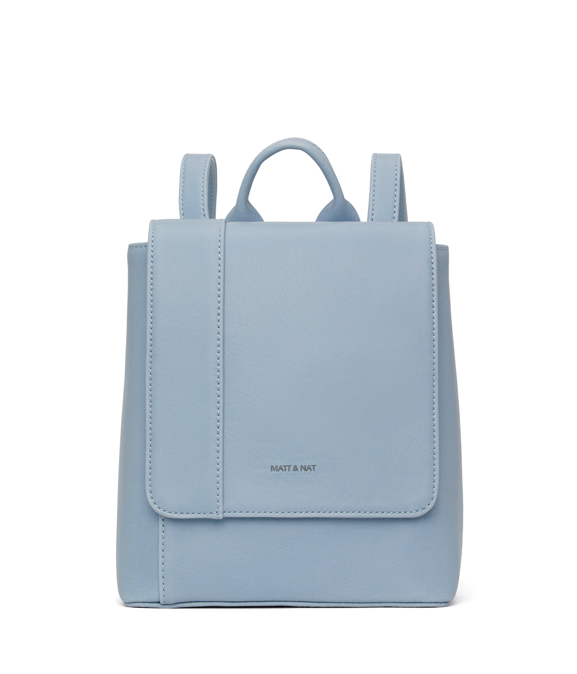 DEELY Vegan Mini Backpack - Vintage | Color: Blue - variant::breeze