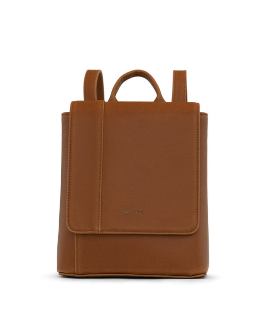 DEELY Vegan Mini Backpack - Vintage | Color: Brown - variant::chili