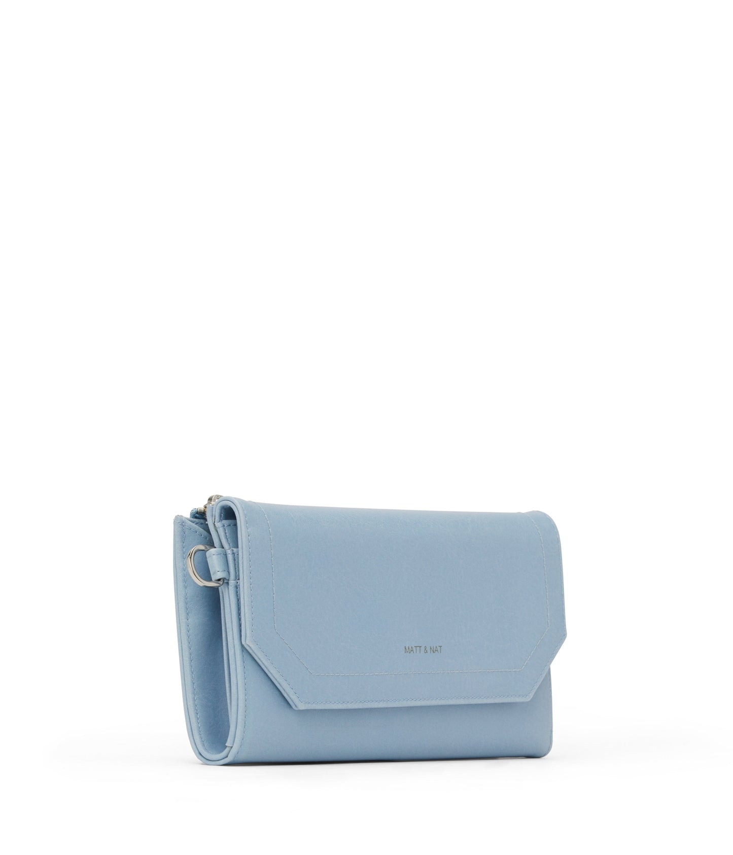 MION Vegan Wristlet Wallet - Vintage | Color: Blue - variant::breeze