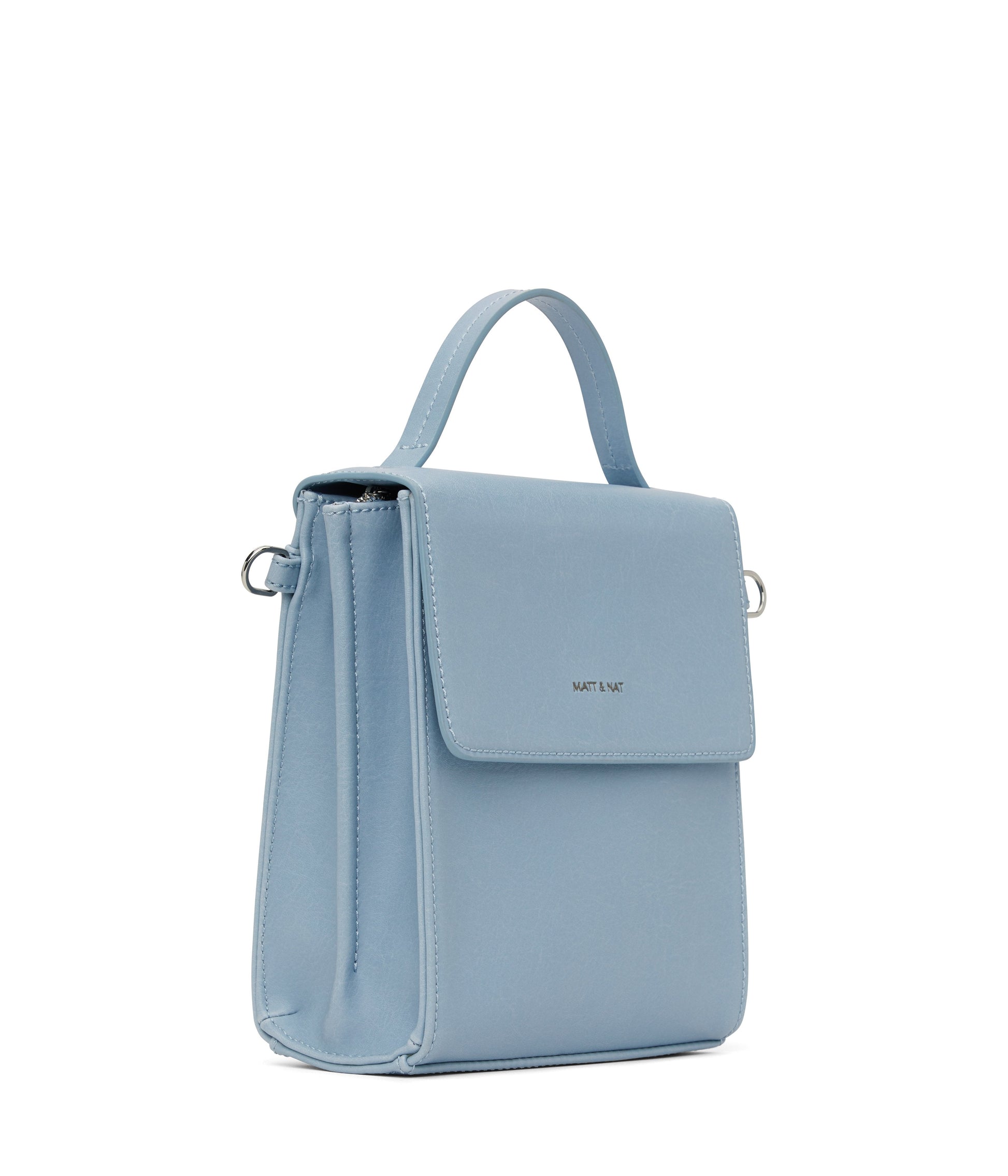 OKA Vegan Crossbody Bag - Vintage | Color: Blue - variant::breeze