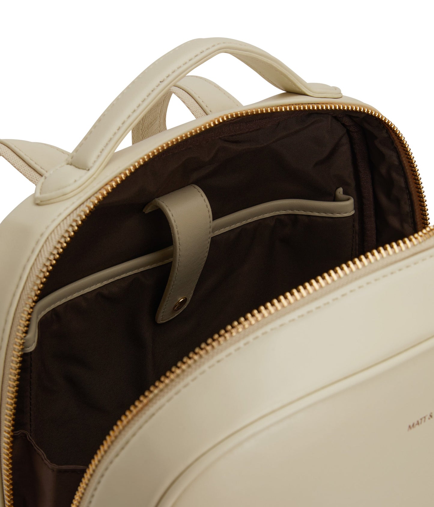 ALEX Vegan Backpack - Loom | Color: White - variant::tapioca