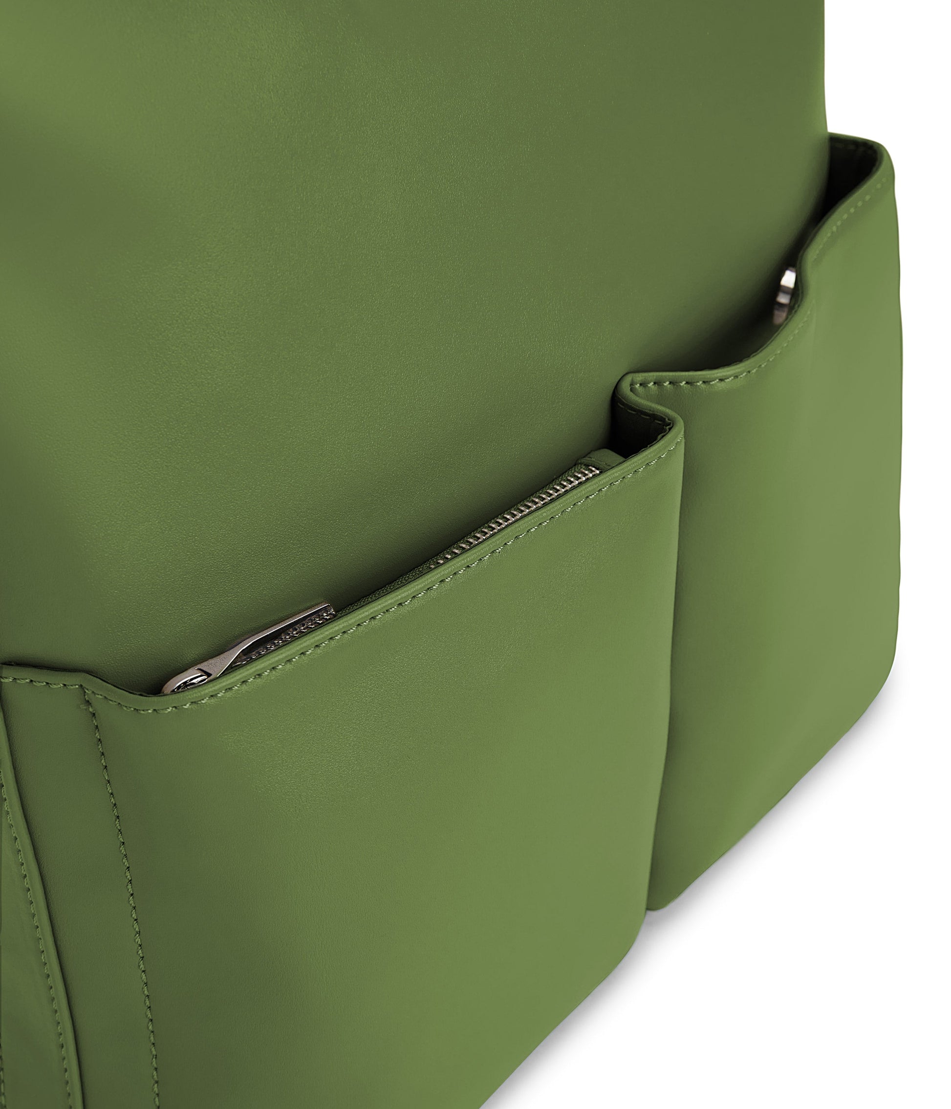 BERTA Vegan Tote Bag - Loom | Color: Green - variant::parrot