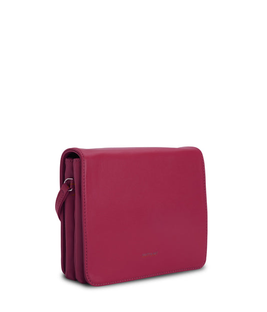 DOVER SM Vegan Crossbody Bag - Loom | Color: Pink - variant::tulip
