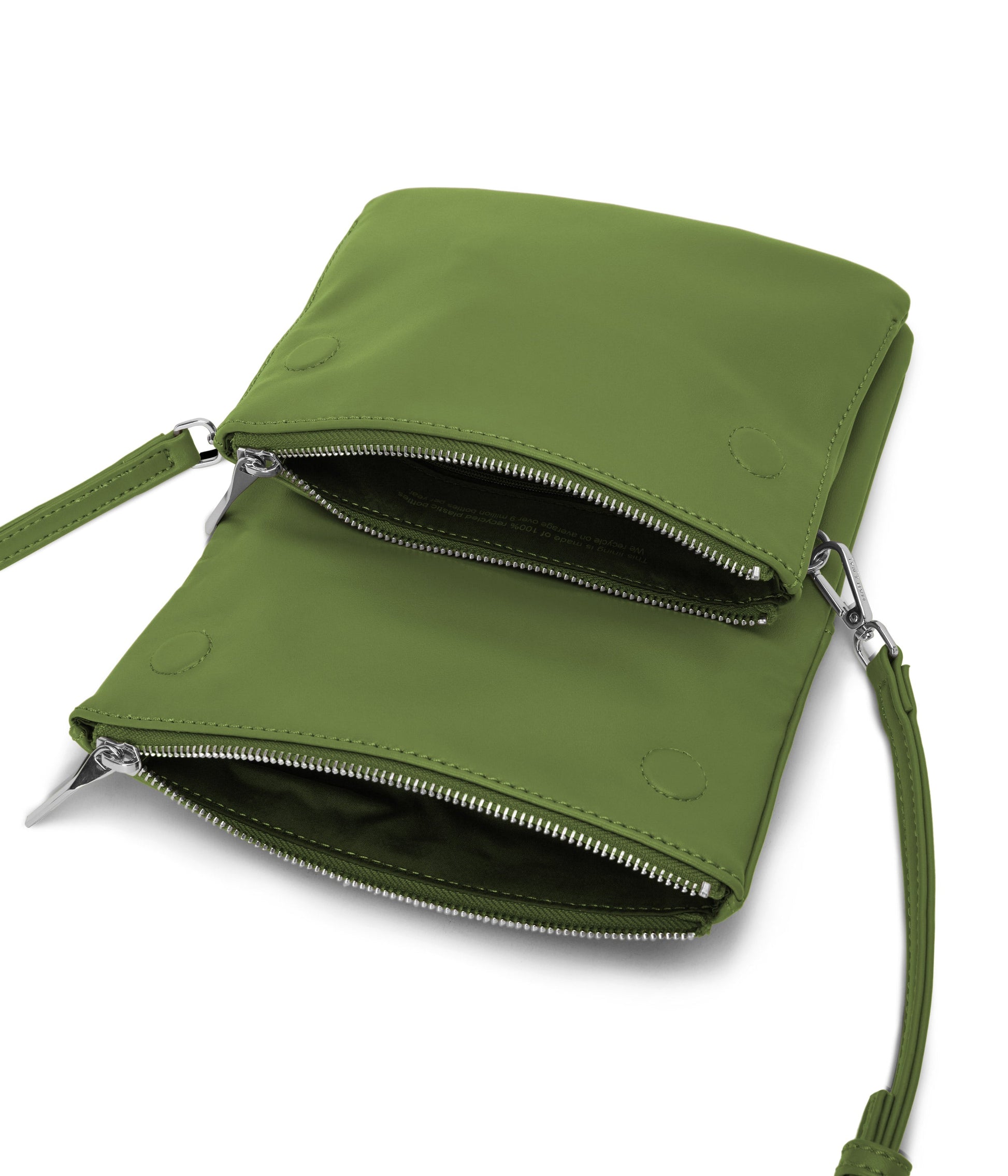 HILEY Vegan Crossbody Bag - Loom | Color: Green - variant::parrot
