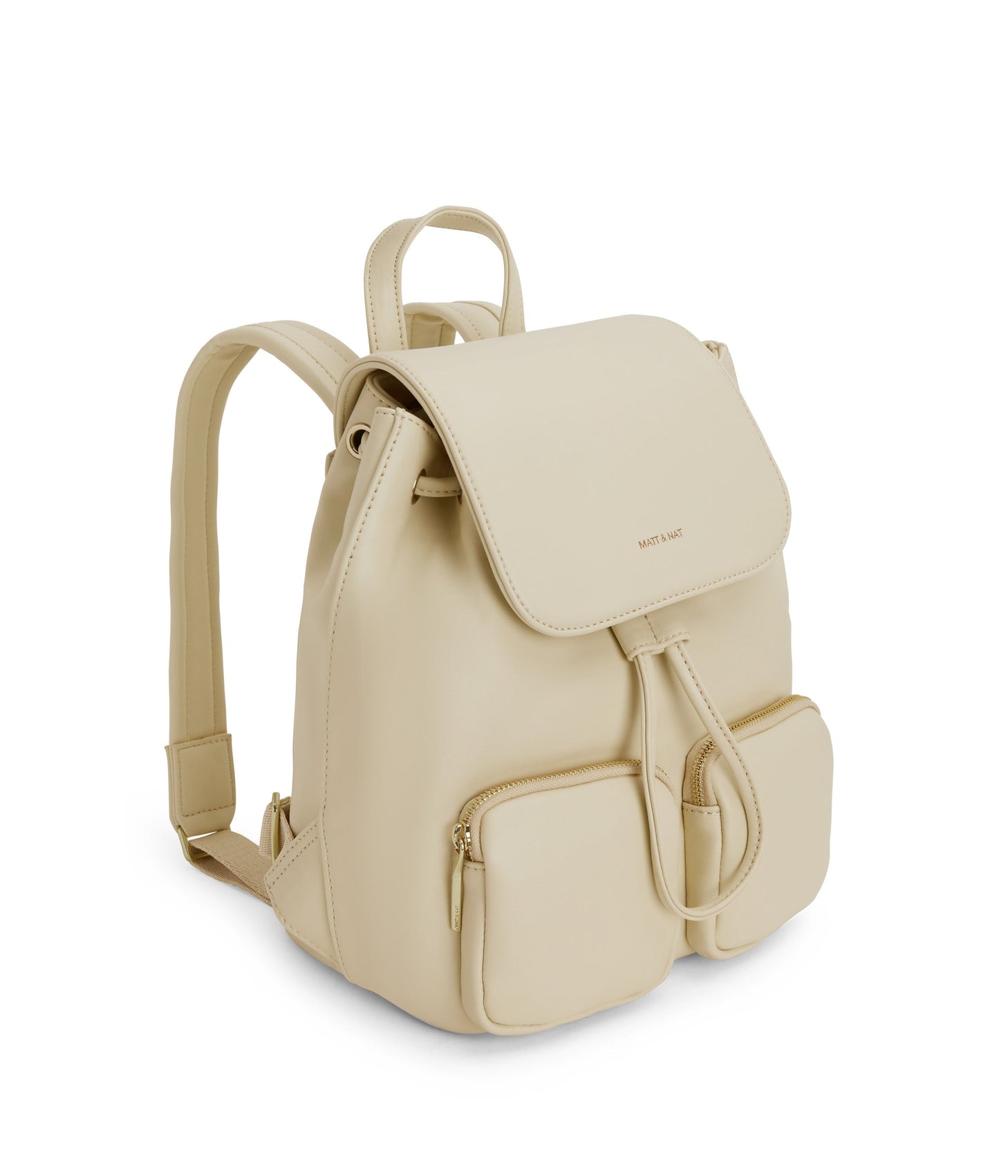 TATUM Vegan Backpack - Loom | Color: White - variant::tapioca
