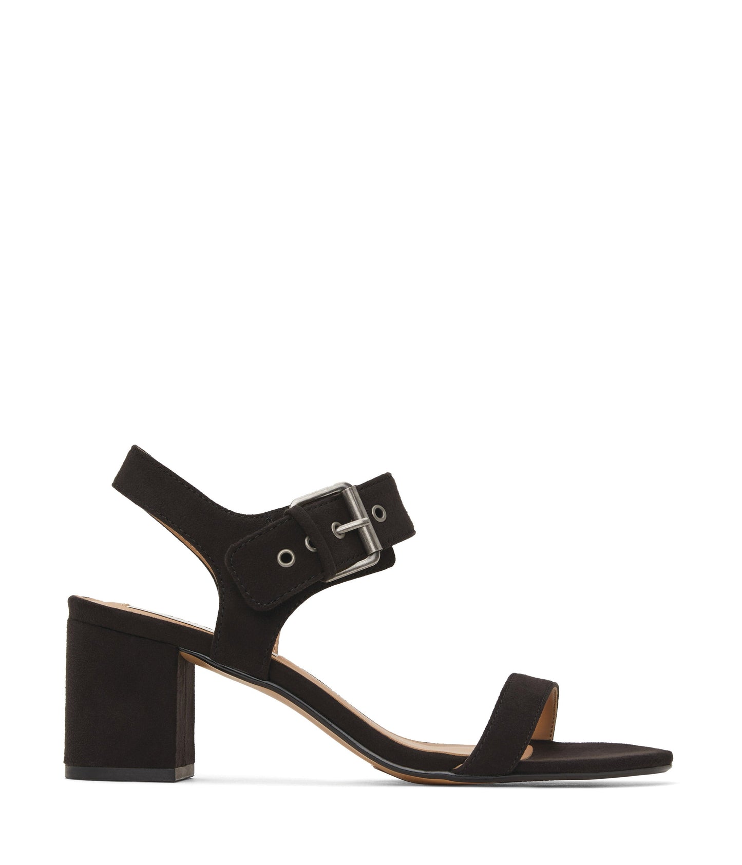 ELYSA Women's Vegan High Heel Sandals | Color: Black - variant::blksue